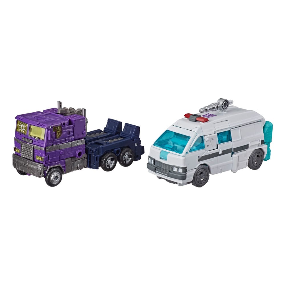 Transformers Generations Selects Actionfiguren 2er-Pack Shattered Glass Optimus Prime (Leader Class) & Ratchet (Deluxe Class)