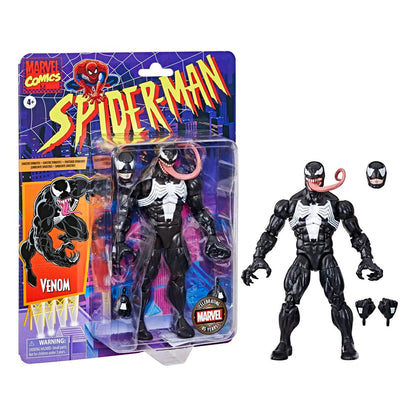 Pre-Order! Marvel Legends Retro Spider-Man Actionfigur Venom 15cm