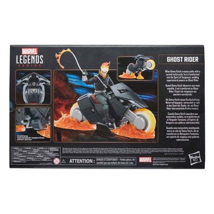 Pre-Order! Marvel Legends 85th Anniversary Actionfigur mit Fahrzeug Ghost Rider (Danny Ketch) 15cm