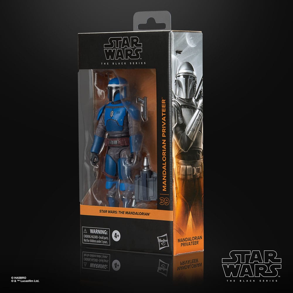 Pre-Order! Star Wars Black Series The Mandalorian Actionfigur Mandalorian Privateer 15cm