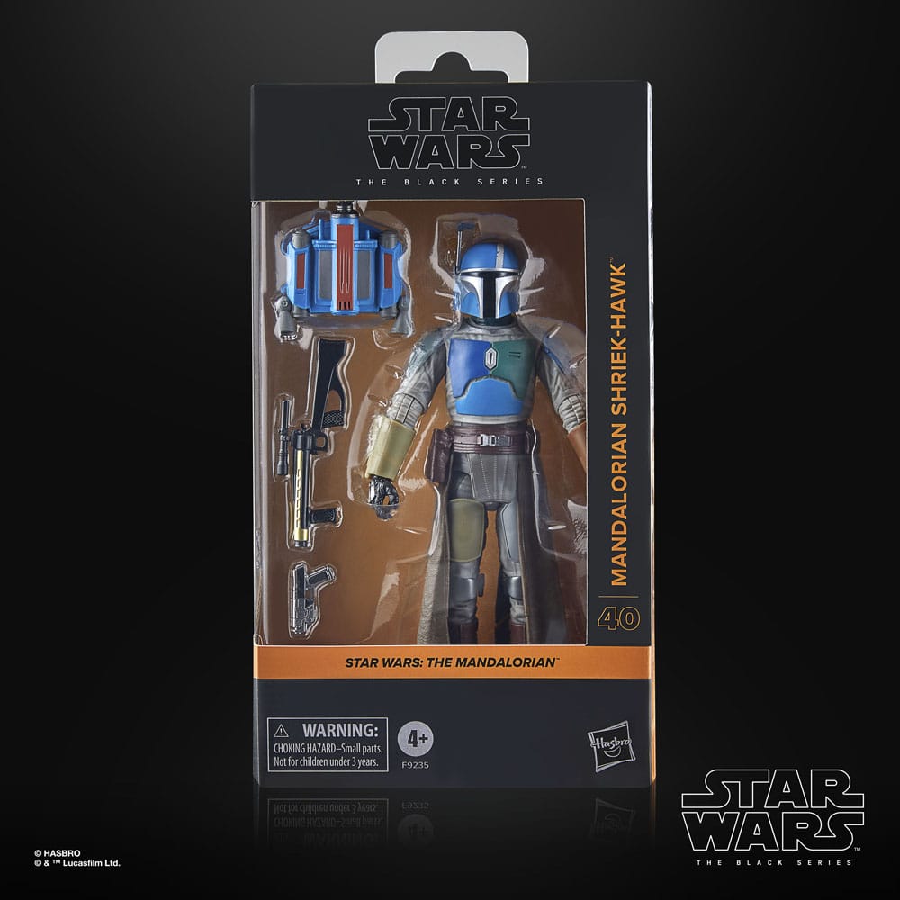 Pre-Order! Star Wars Black Series The Mandalorian Actionfigur Mandalorian Shriek-Hawk 15cm