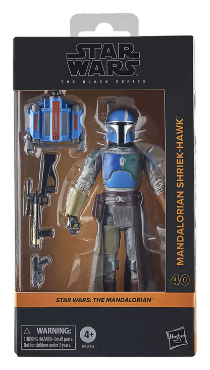 Pre-Order! Star Wars Black Series The Mandalorian Actionfigur Mandalorian Shriek-Hawk 15cm