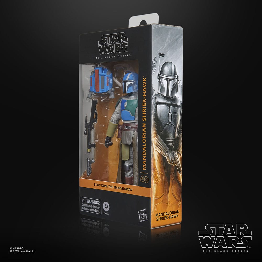 Pre-Order! Star Wars Black Series The Mandalorian Actionfigur Mandalorian Shriek-Hawk 15cm