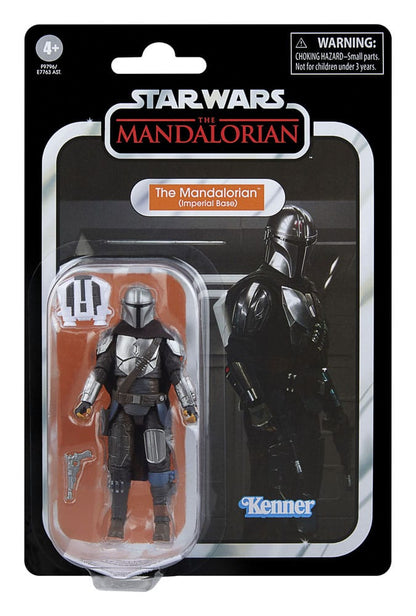 Pre-Order! Star Wars Vintage Collection The Mandalorian Actionfigur The Mandalorian (Imperial Base) 10cm