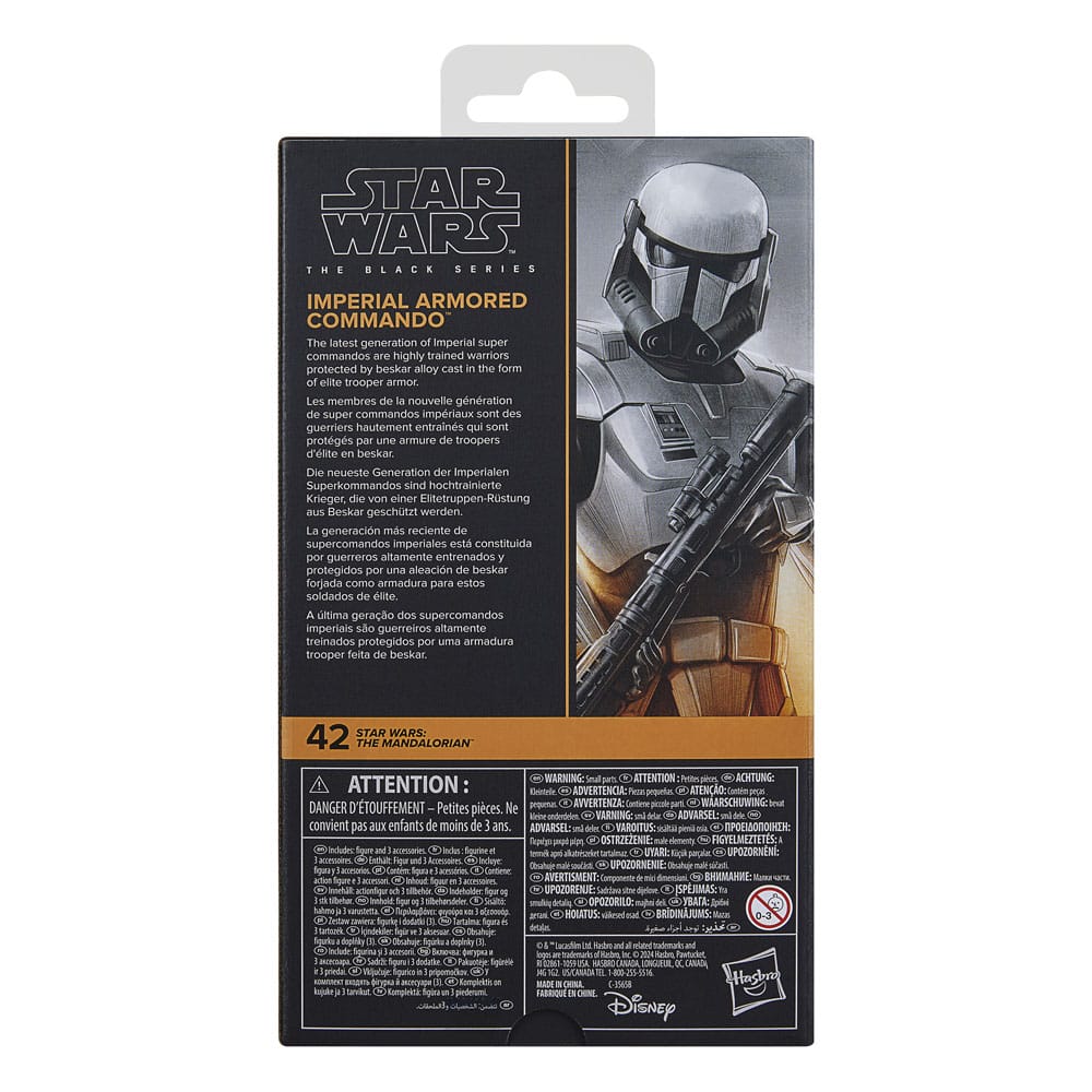 Pre-Order! Star Wars Black Series The Mandalorian Actionfigur Imperial Armored Commando 15cm