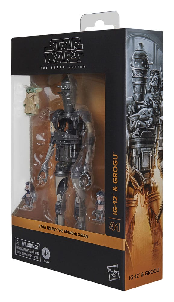 Pre-Order! Star Wars Black Series The Mandalorian Actionfiguren 2er-Pack IG-12 & Grogu 15cm