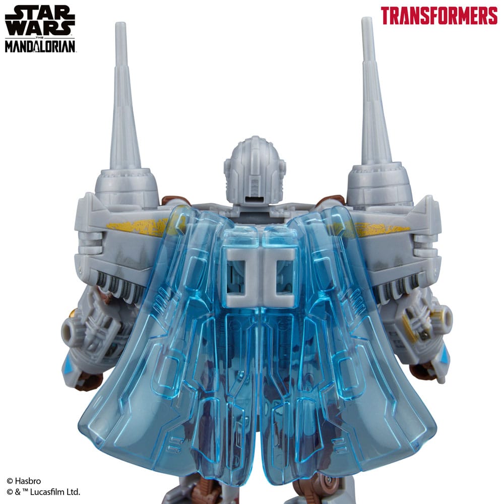 Pre-Order! Star Wars x Transformers Actionfigur The Mandalorian / N-1 Starfighter 19cm