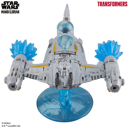 Pre-Order! Star Wars x Transformers Actionfigur The Mandalorian / N-1 Starfighter 19cm