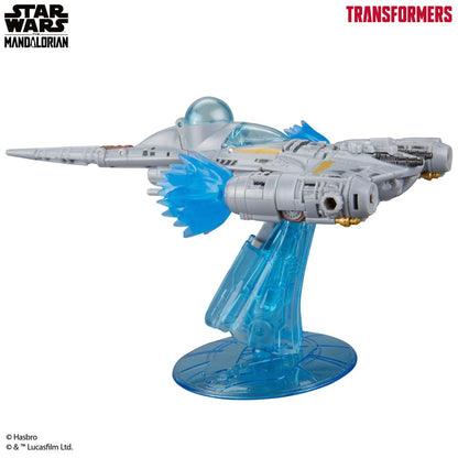 Pre-Order! Star Wars x Transformers Actionfigur The Mandalorian / N-1 Starfighter 19cm