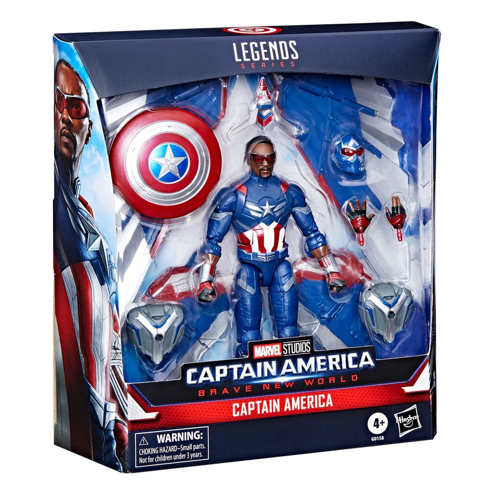 Pre-Order! Marvel Legends Captain America: Brave New World Actionfigur Captain America 15cm