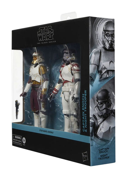 Pre-Order! Star Wars Black Series Ahsoka Actionfiguren 2er-Pack Captain Enoch & Night Trooper 15cm