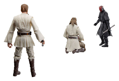 Pre-Order! Star Wars Black Series Episode I Actionfiguren 3er-Pack Qui-Gon Jinn, Darth Maul, Obi-Wan Kenobi 15cm