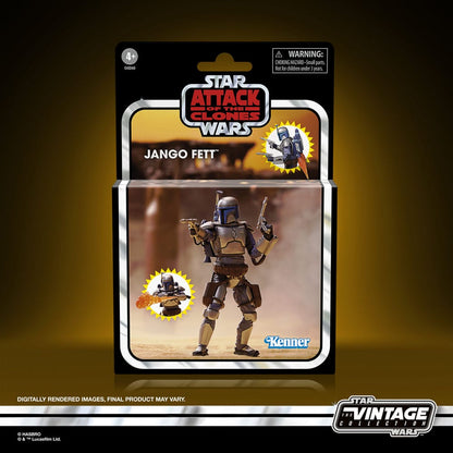 Star Wars Vintage Collection Episode II Actionfigur Deluxe Jango Fett 10cm