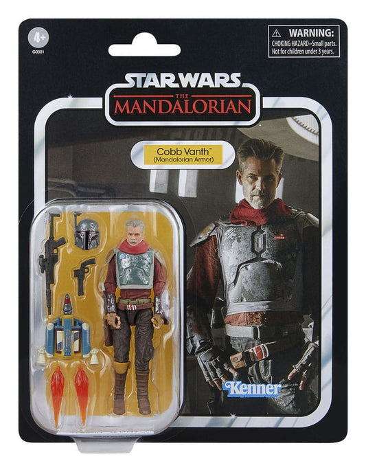 Pre-Order! Star Wars Vintage Collection The Mandalorian Actionfigur Cobb Vanth (Mandalorian Armor) 10cm