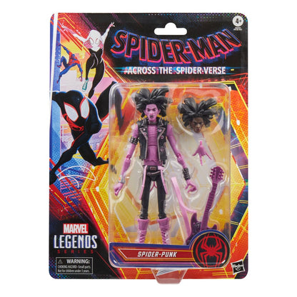 Pre-Order! Marvel Legends Spider-Man: Across the Spider-Verse Wave 2 Actionfigur Spider-Punk 15cm