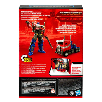 Pre-Order! Transformers: Rise of the Beasts Generations Studio Series Voyager Class Actionfigur Optimus Prime 17cm