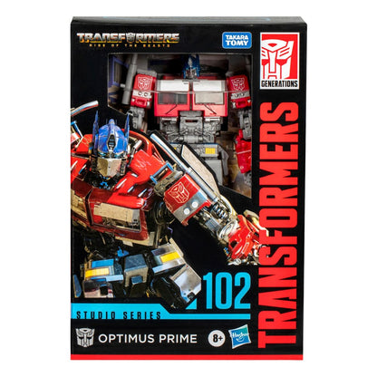 Pre-Order! Transformers: Rise of the Beasts Generations Studio Series Voyager Class Actionfigur Optimus Prime 17cm