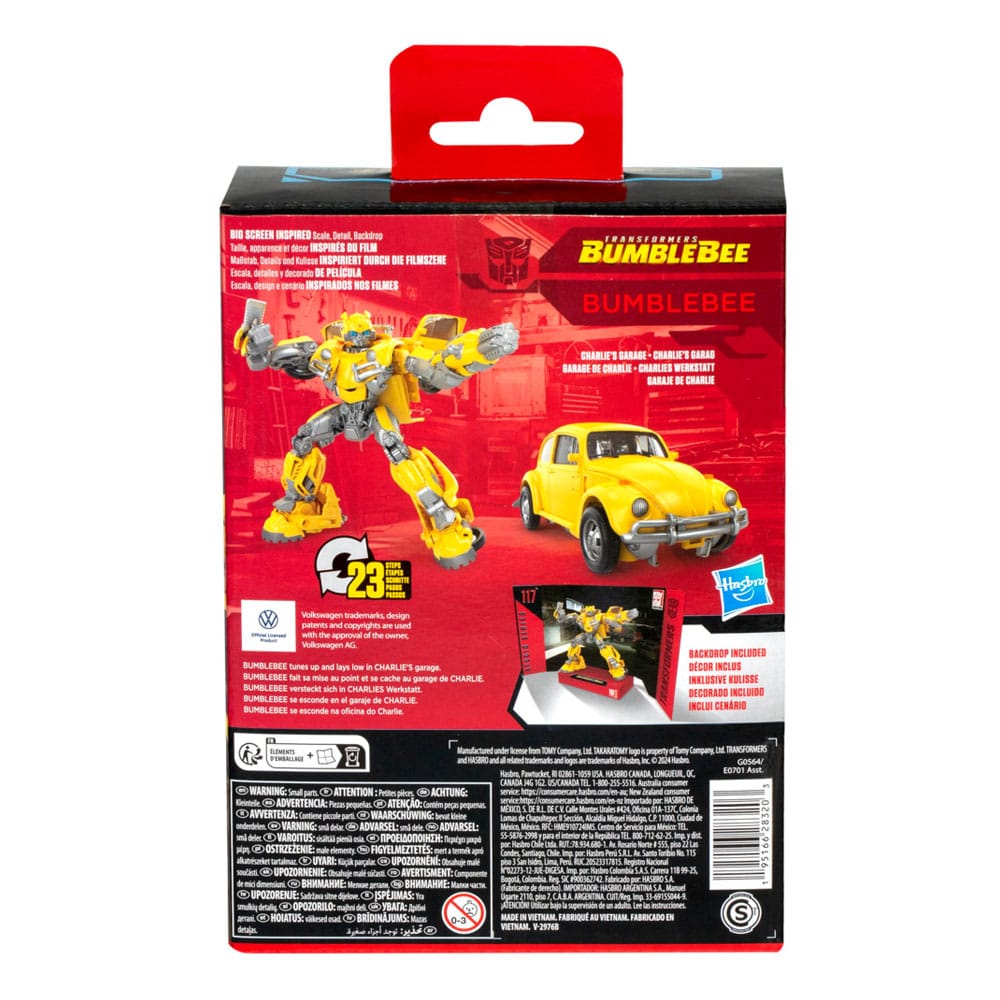 Pre-Order! Transformers: Bumblebee Generations Studio Series Deluxe Class Actionfigur Bumblebee 11cm