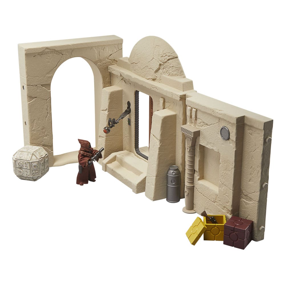 Pre-Order! Star Wars Vintage Collection Episode IV Playset Streets of Mos Eisley mit Jawa Action Figure