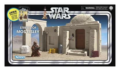 Pre-Order! Star Wars Vintage Collection Episode IV Playset Streets of Mos Eisley mit Jawa Action Figure