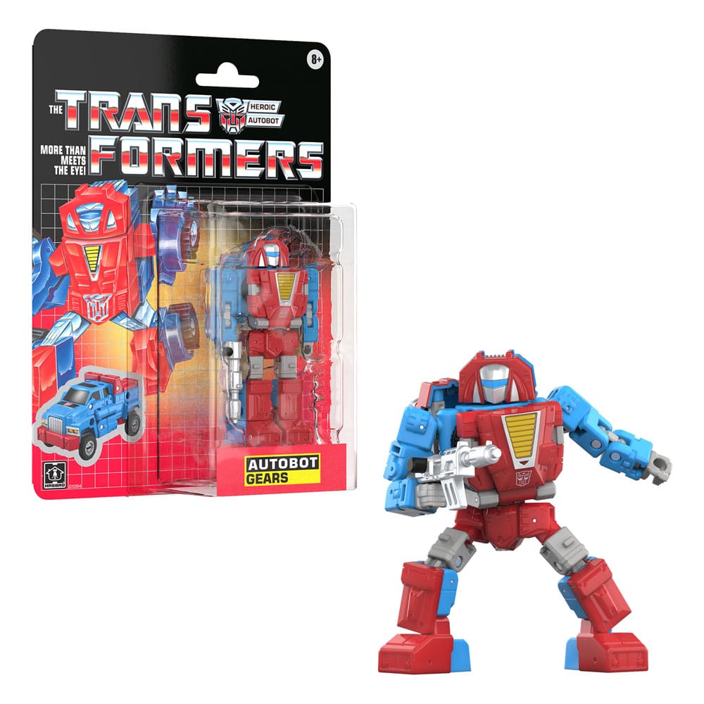 Pre-Order! The Transformers Retro G1 Actionfigur Autobot Gears 12cm