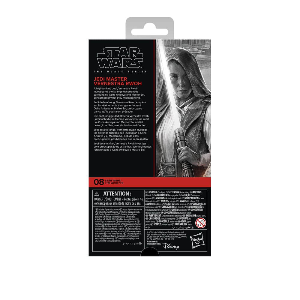 Pre-Order! Star Wars Black Series The Acolyte Actionfigur Jedi Master Vernestra Rwoh 15cm