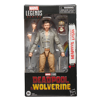 Pre-Order! Marvel Legends Deadpool & Wolverine Actionfigur Headpool with Marvel's Logan 15cm