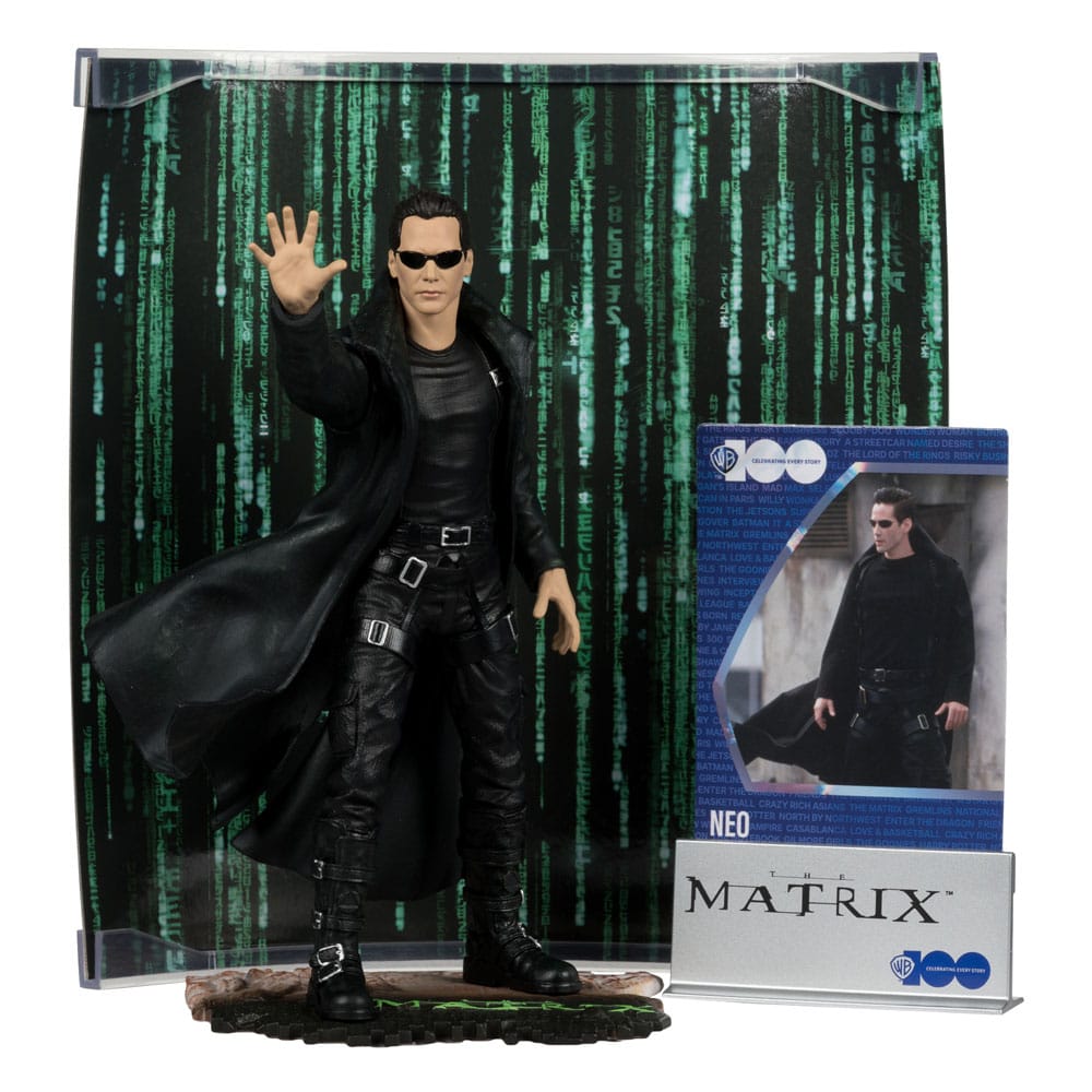 Pre-Order! McFarlane Movie Maniacs Matrix Neo 15cm