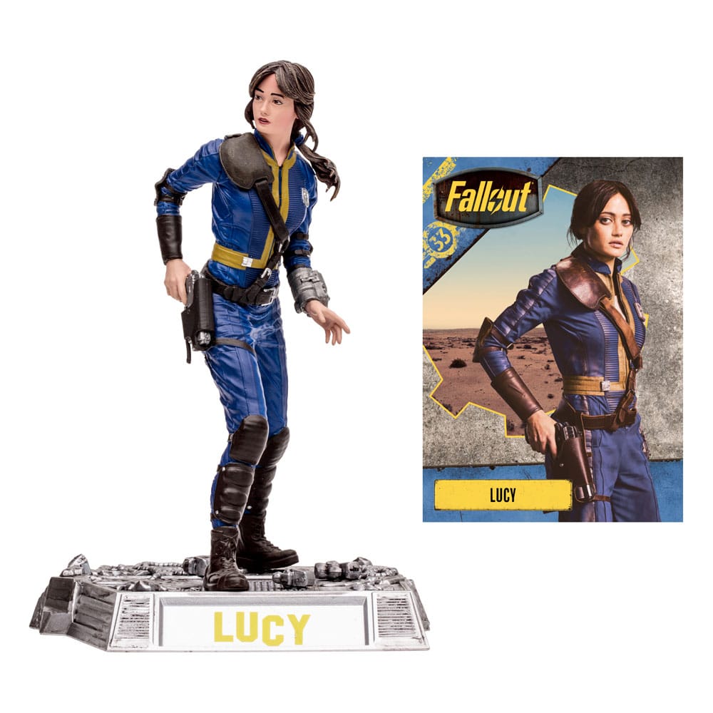 McFarlane Movie Maniacs Fallout 3er-Pack Lucy & Maximus & The Ghoul (GITD) (Gold Label) 15cm