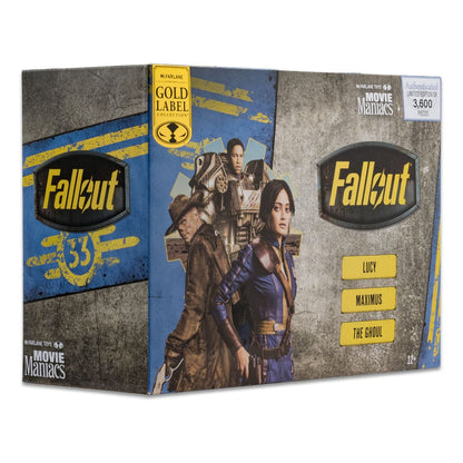 McFarlane Movie Maniacs Fallout 3er-Pack Lucy & Maximus & The Ghoul (GITD) (Gold Label) 15cm