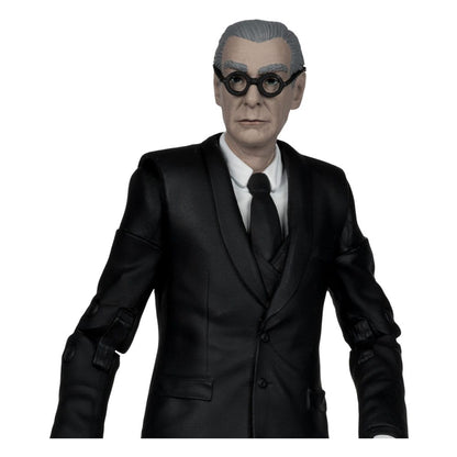 Pre-Order! McFarlane DC Multiverse Actionfigur mit Fahrzeug Batman Forever Alfred Pennyworth & Batmobile (Gold Label) 79cm