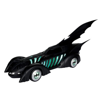 Pre-Order! McFarlane DC Multiverse Actionfigur mit Fahrzeug Batman Forever Alfred Pennyworth & Batmobile (Gold Label) 79cm