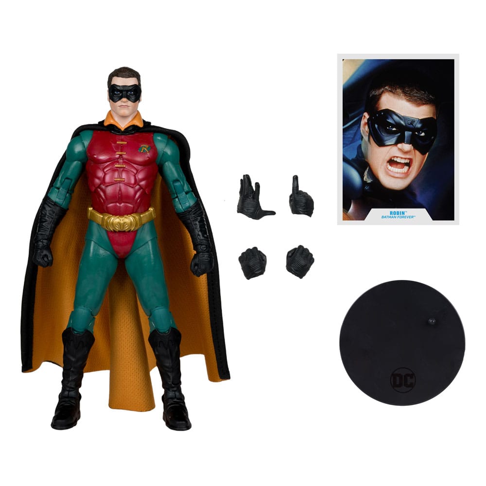 McFarlane DC Multiverse Build A Megafig Nightmare Bat Batman Forever Wave Set (Gold Label) 18cm