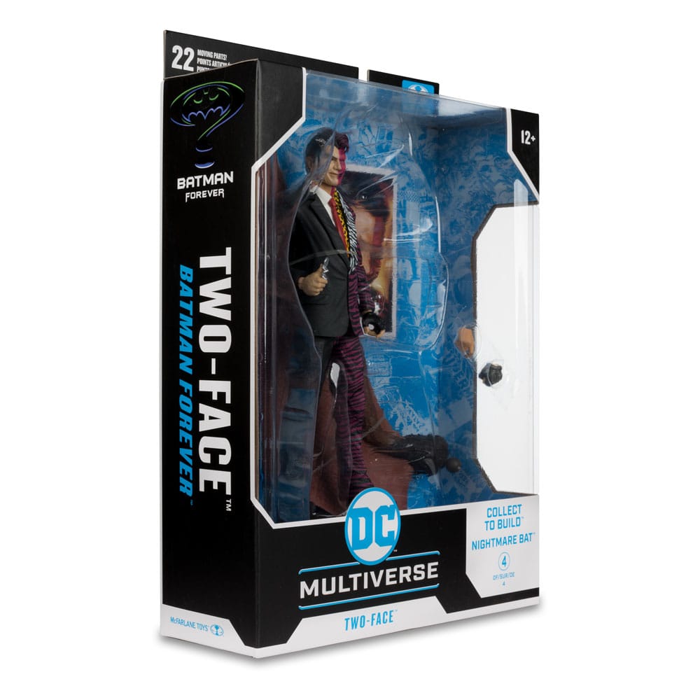 McFarlane DC Multiverse Build A Megafig Nightmare Bat Batman Forever Wave Set (Gold Label) 18cm