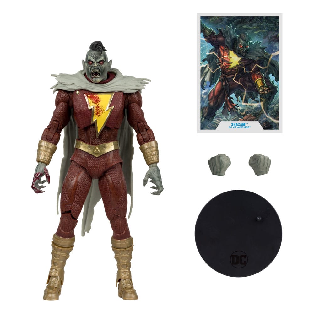 McFarlane DC Multiverse Actionfigur Shazam (DC vs Vampires) Gold Label 18cm