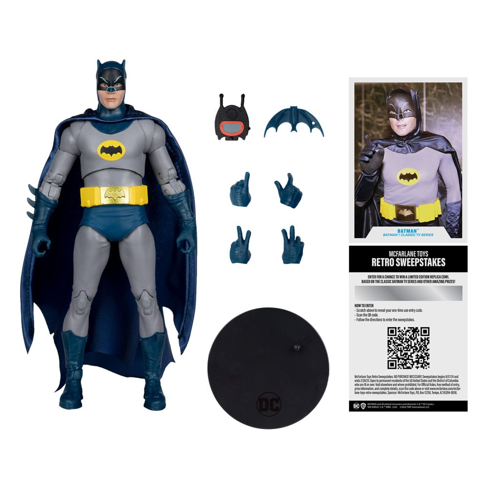 McFarlane DC Multiverse Actionfigur Batman (Batman: Classic TV Series) 18cm