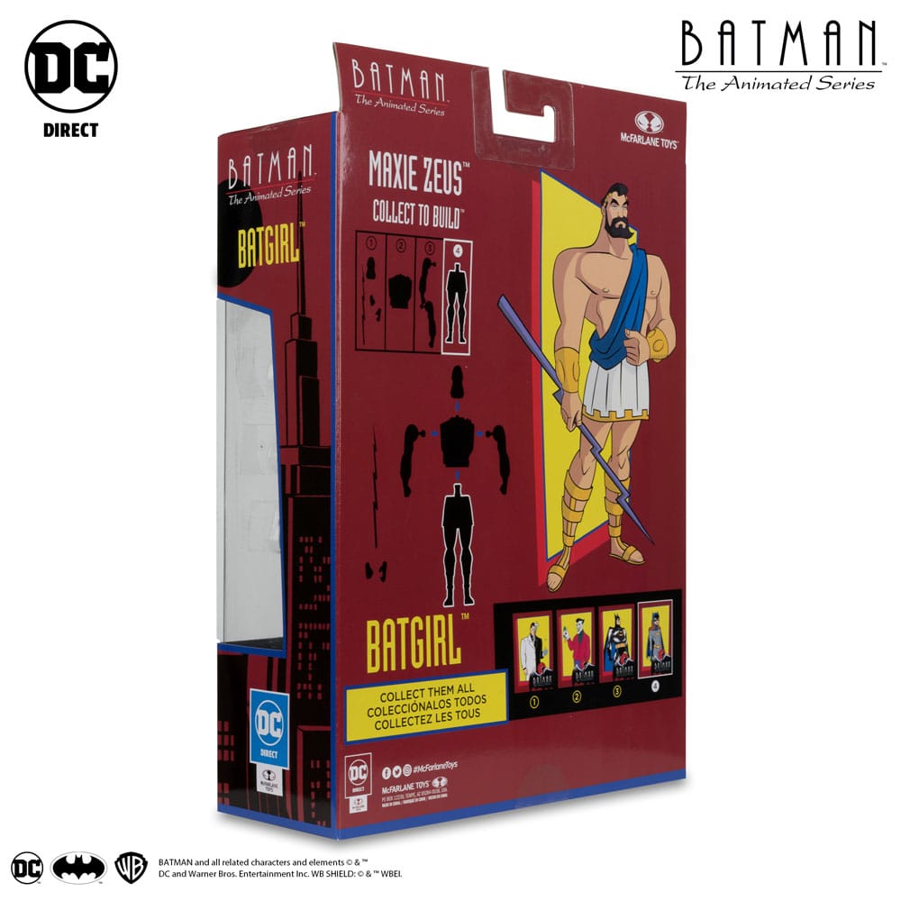 McFarlane DC Direct Batman The Animated Series Build-A Actionfiguren 15 cm Wave 3 Set (BAF: Maxie Zeus)