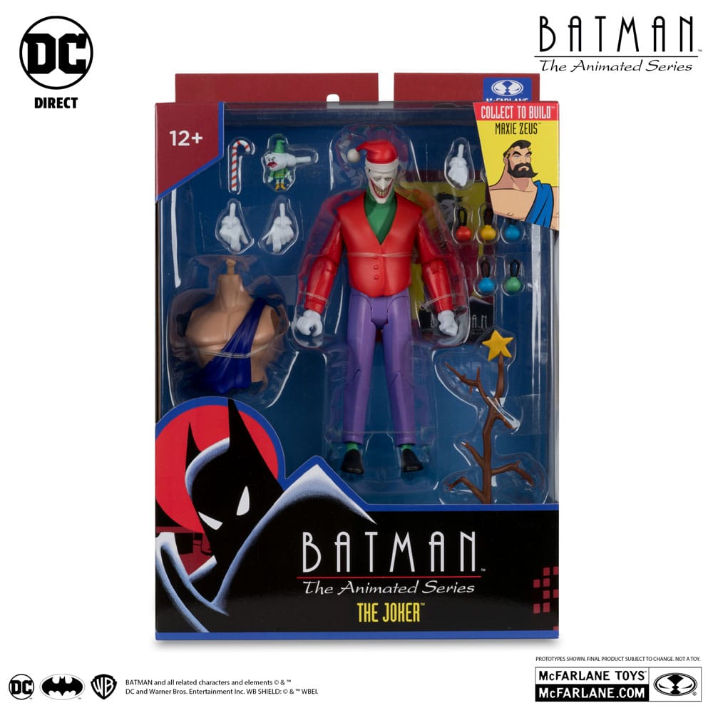 McFarlane DC Direct Batman The Animated Series Build-A Actionfiguren 15 cm Wave 3 Set (BAF: Maxie Zeus)