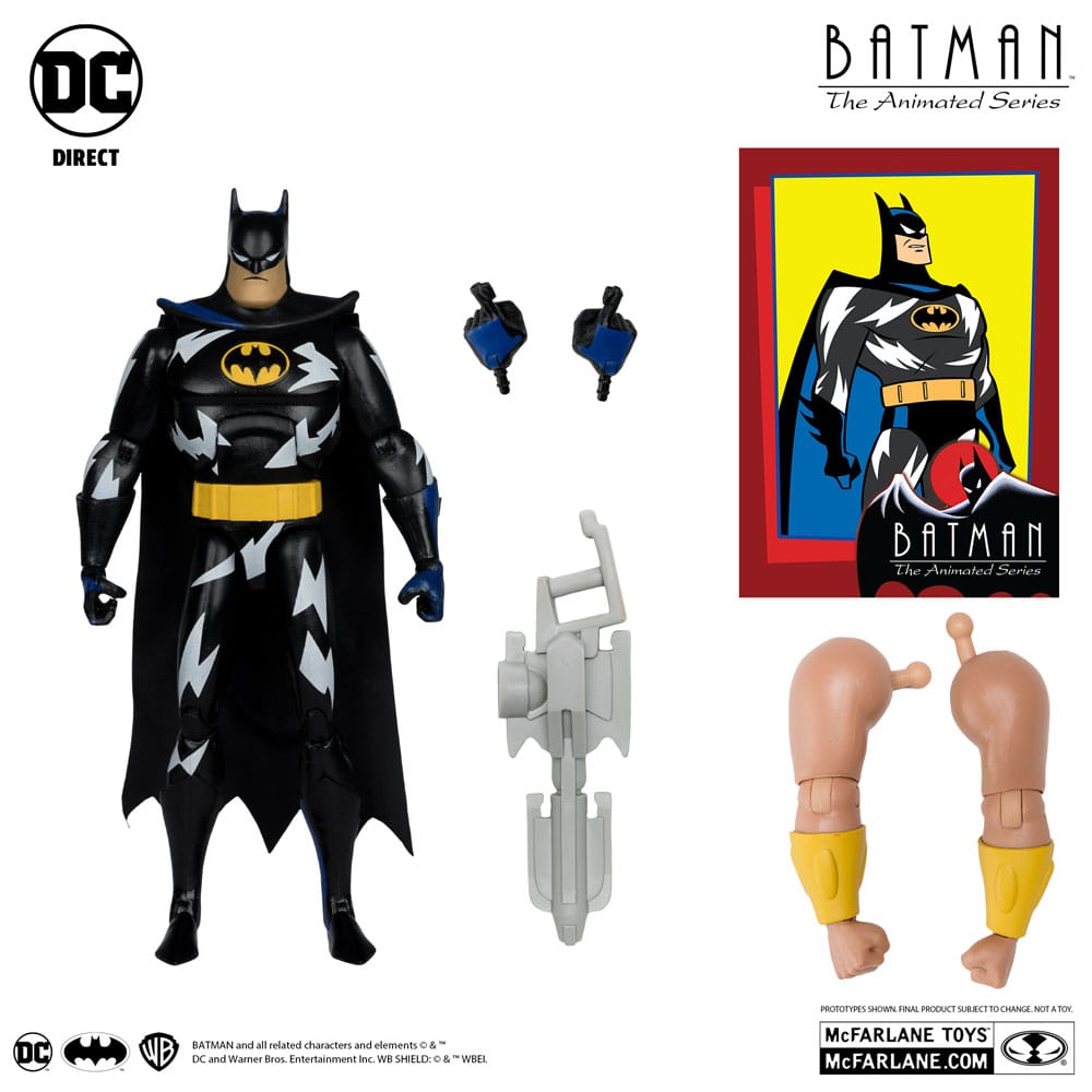 McFarlane DC Direct Batman The Animated Series Build-A Actionfiguren 15 cm Wave 3 Set (BAF: Maxie Zeus)