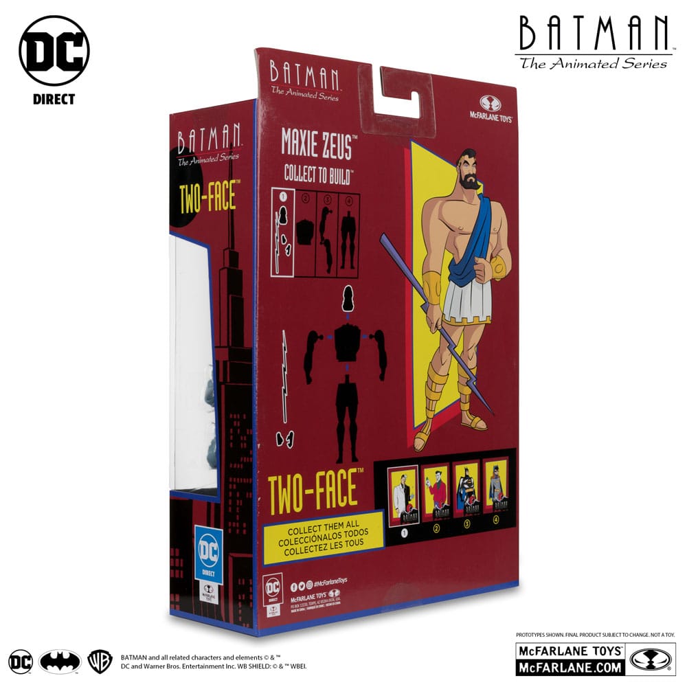 McFarlane DC Direct Batman The Animated Series Build-A Actionfiguren 15 cm Wave 3 Set (BAF: Maxie Zeus)