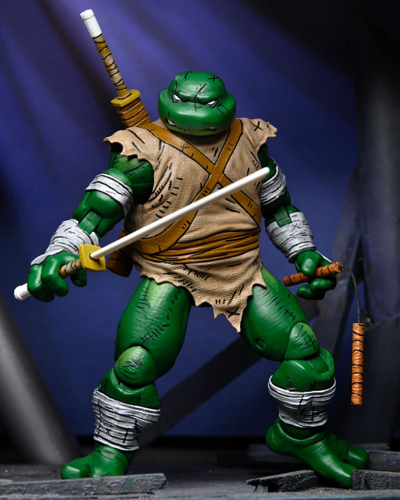 NECA Teenage Mutant Ninja Turtles (Mirage Comics) Actionfigur Michelangelo (The Wanderer) 18cm