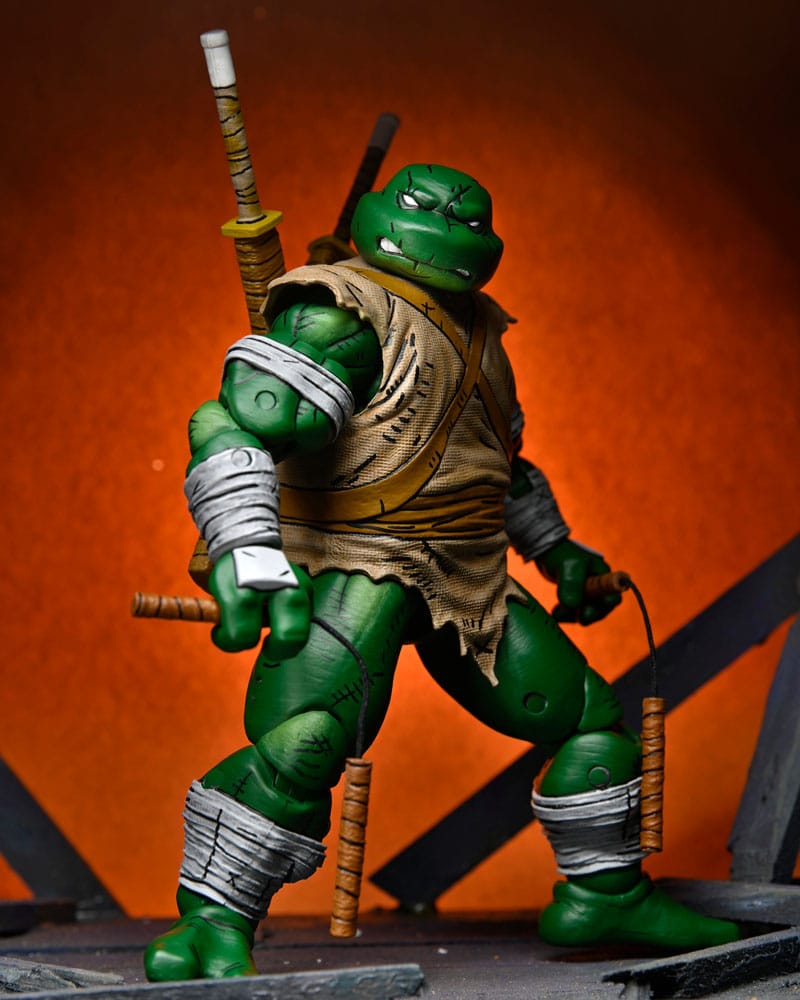 NECA Teenage Mutant Ninja Turtles (Mirage Comics) Actionfigur Michelangelo (The Wanderer) 18cm