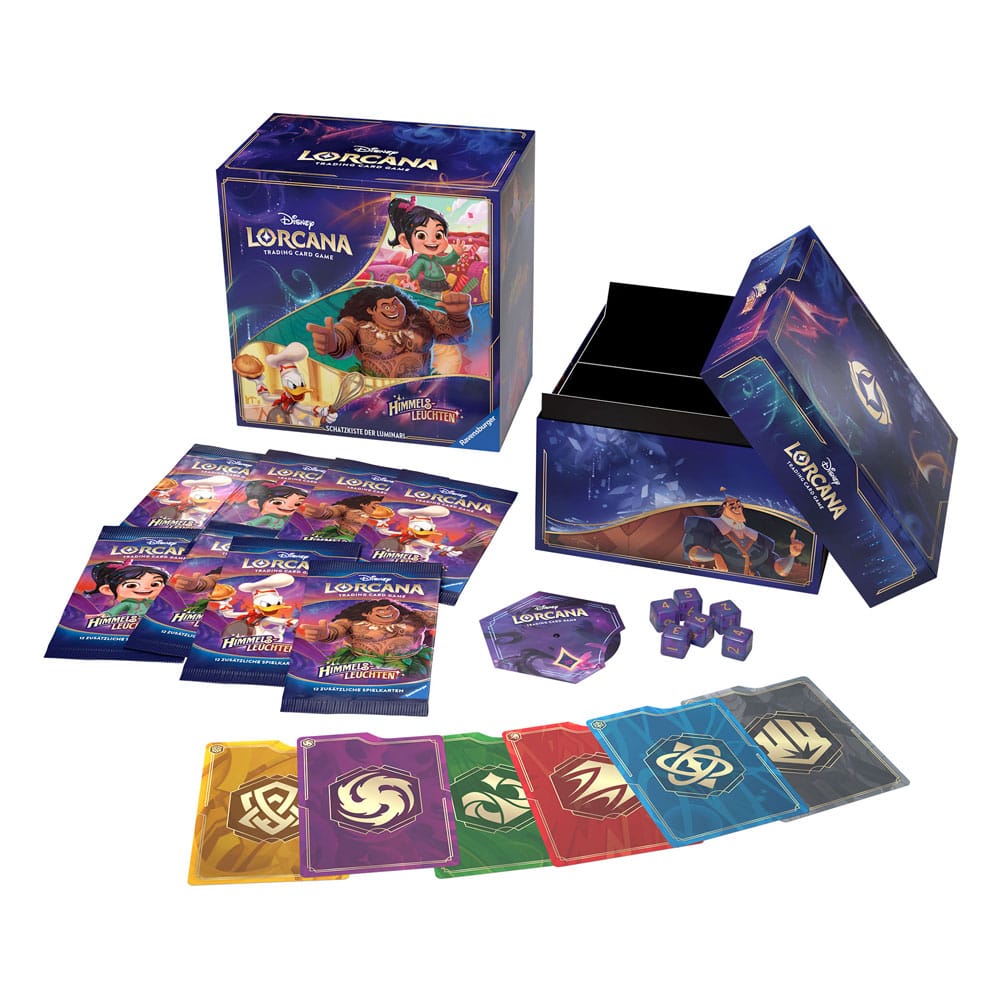 Disney Lorcana TCG Himmelsleuchten Schatzkiste der Luminari DE