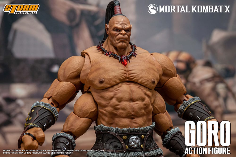 Mortal Kombat Actionfigur 1/12 Goro 18cm