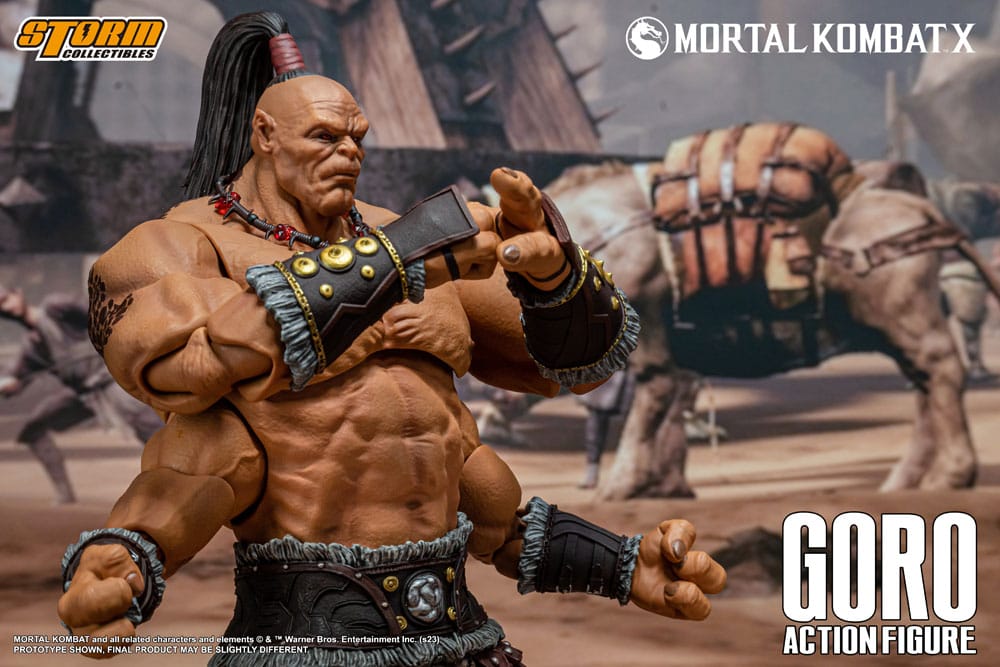 Mortal Kombat Actionfigur 1/12 Goro 18cm