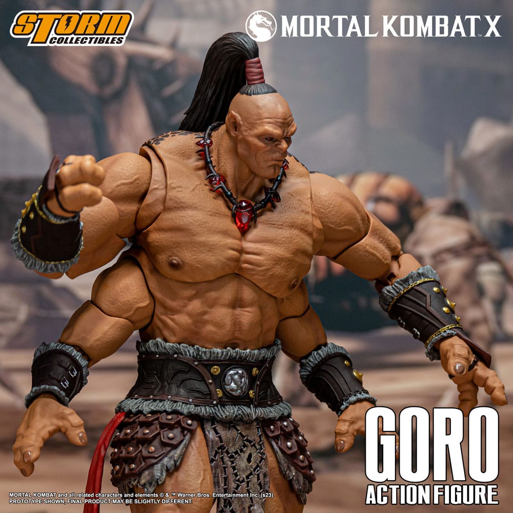 Mortal Kombat Actionfigur 1/12 Goro 18cm