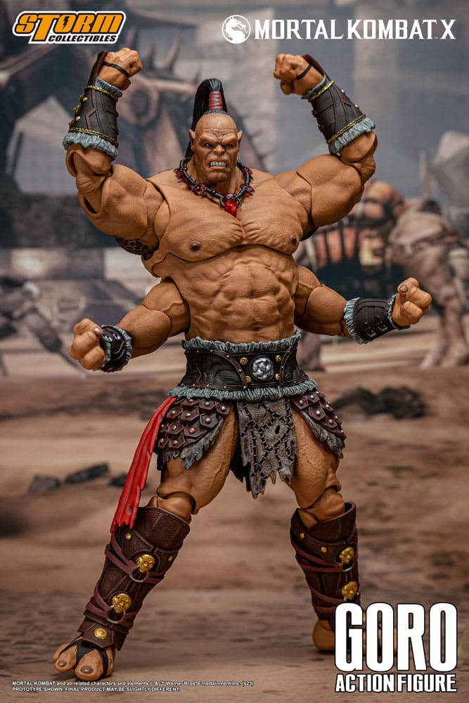 Mortal Kombat Actionfigur 1/12 Goro 18cm