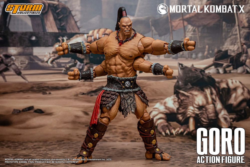 Mortal Kombat Actionfigur 1/12 Goro 18cm