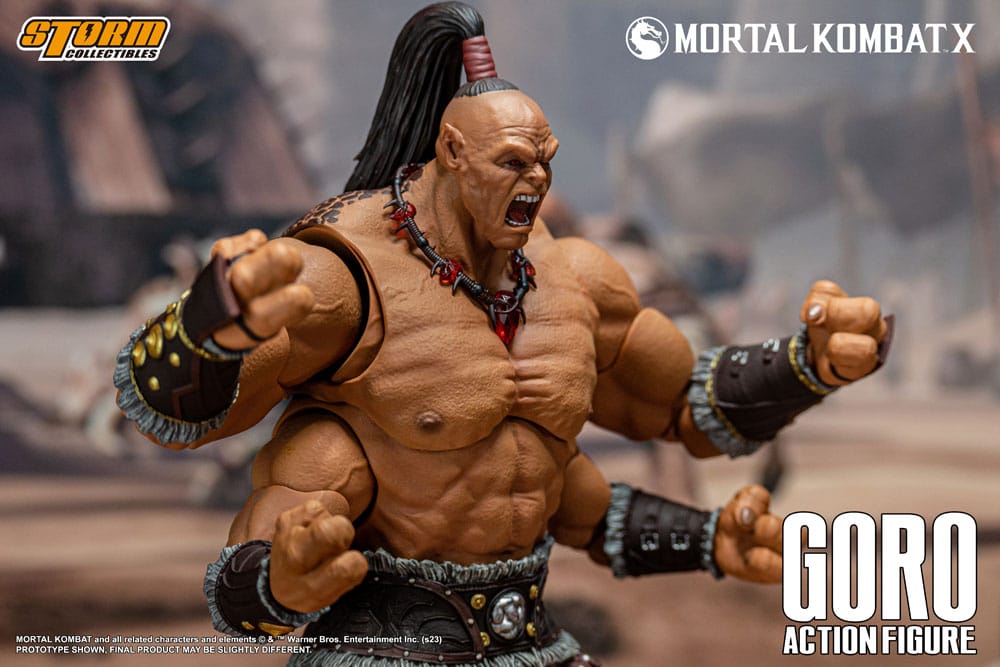 Mortal Kombat Actionfigur 1/12 Goro 18cm