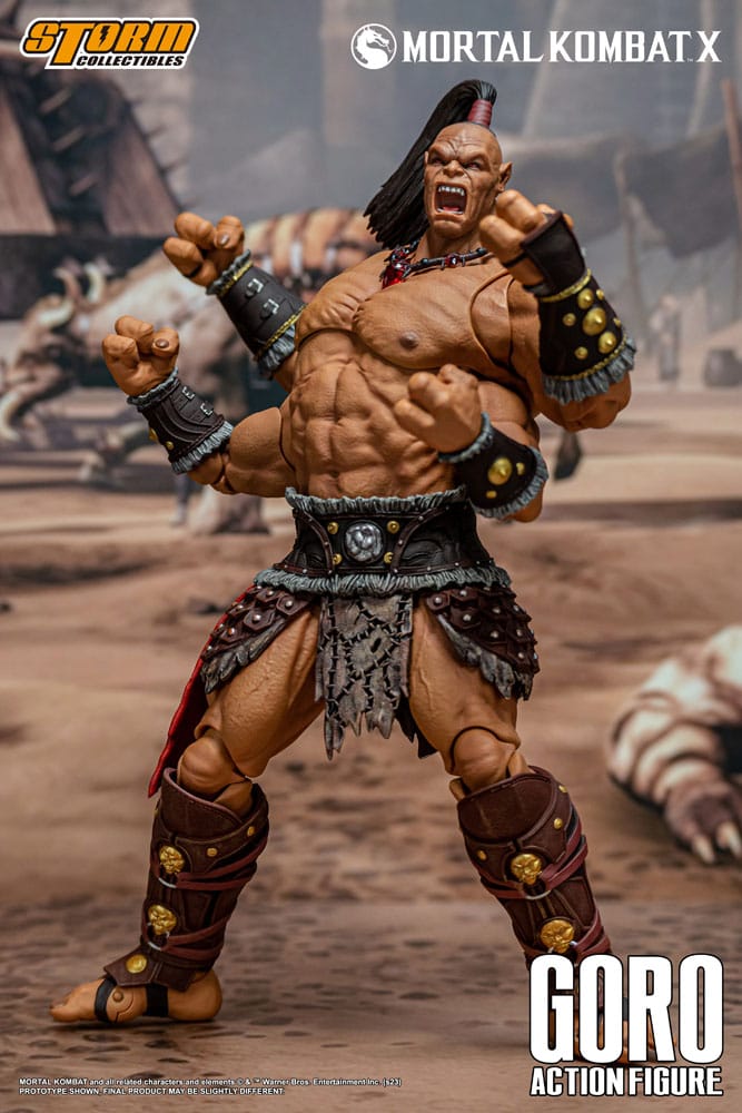 Mortal Kombat Actionfigur 1/12 Goro 18cm